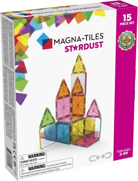 MAGNA-TILES® Stardust  15 Piece Set