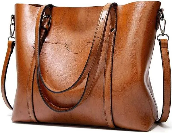 Pahajim Women's Leather Satchel Purse