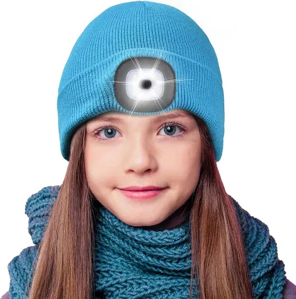 LED Beanie Hat with Light