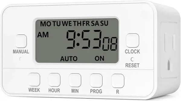 BN-LINK 7-Day Heavy Duty Digital Timer