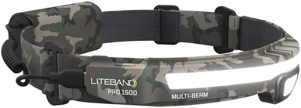 Liteband 1500-Lumen LED Rechargeable Headlamp