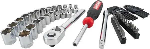 CRAFTSMAN Drive Socket Set for Mechanics, 63-Piece