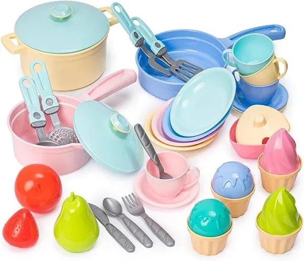 Technok Kids Play Kitchen Accessories