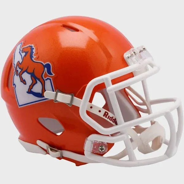 Boise State Broncos Throwback Mini Speed Replica Helmet [NEW] Miniature Desk