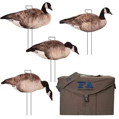 Last Pass Honker Silhouette Decoys 60 Pack with Decoy Bag – Gen 5