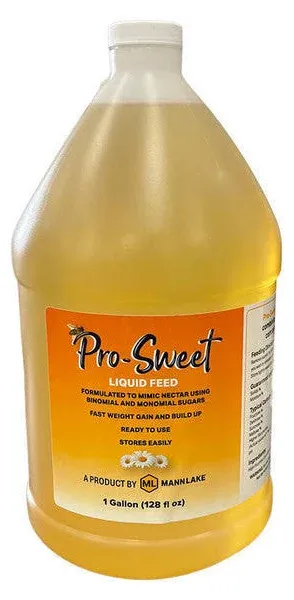 Mann Lake Pro Sweet Liquid Feed for Bees