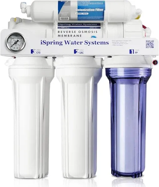 iSpring RCC1DP Tankless RO/DI System