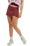 Fp Movement Women's Hot Shot Mini Skort, Large, Sour Cherry