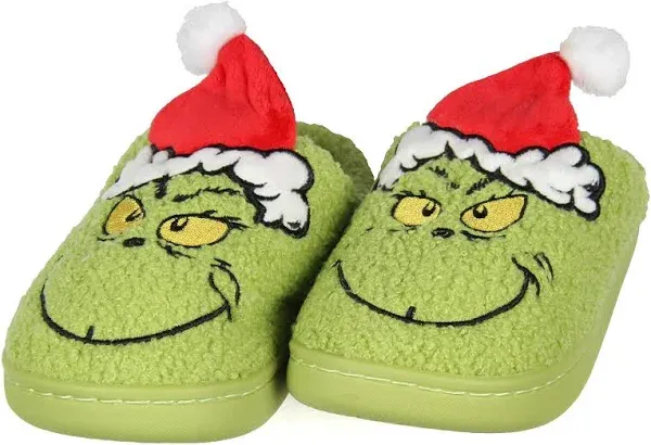 Dr. Seuss Grinch Toddler Unisex Slip-On Slippers