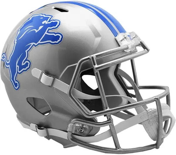 Detroit Lions Riddell Replica Full Size Speed Helmet