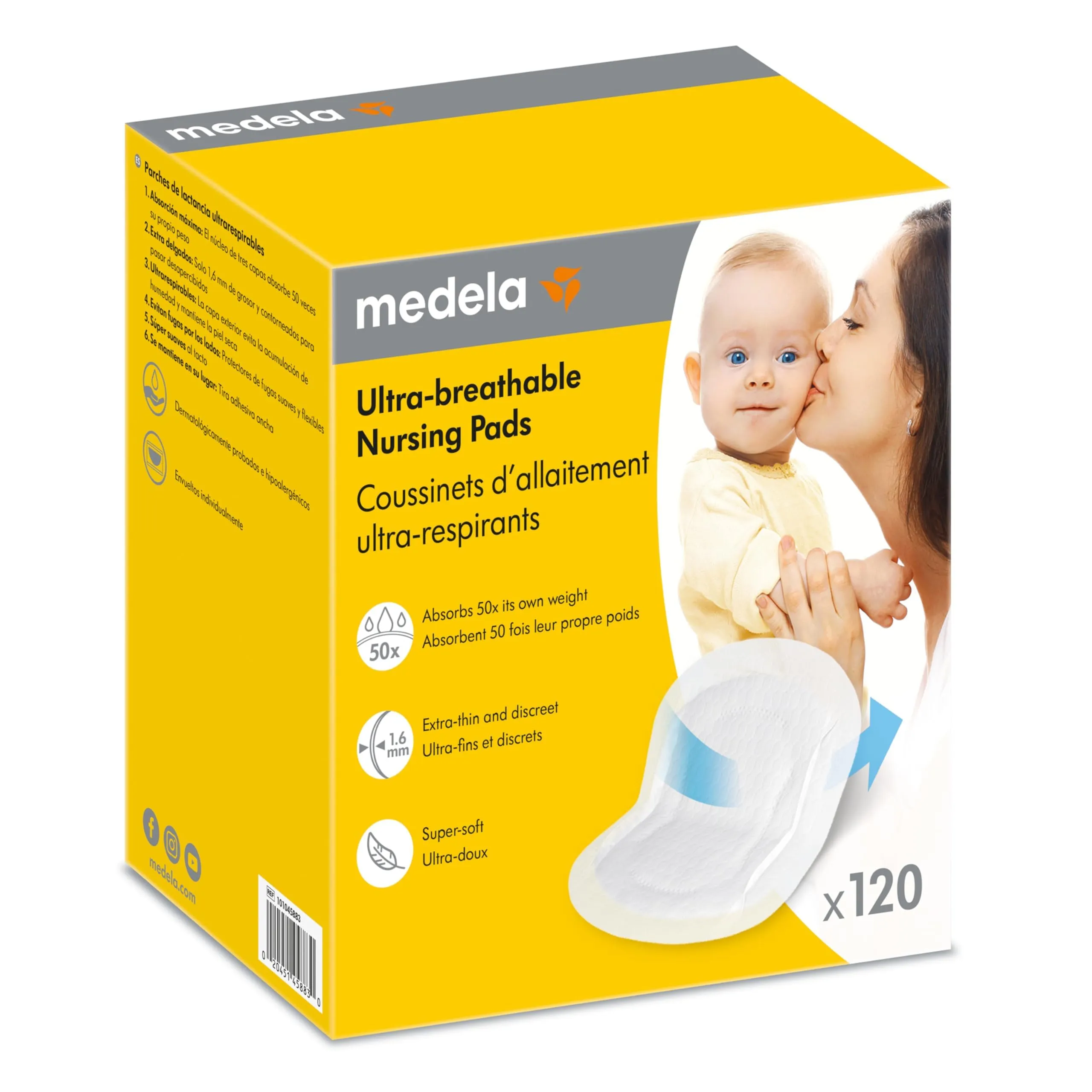 Medela Ultra Breathable Nursing Pads