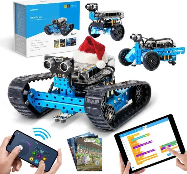 Makeblock mBot Ranger: 3-in-1 Robotics Kit for Building Robots from Scratch