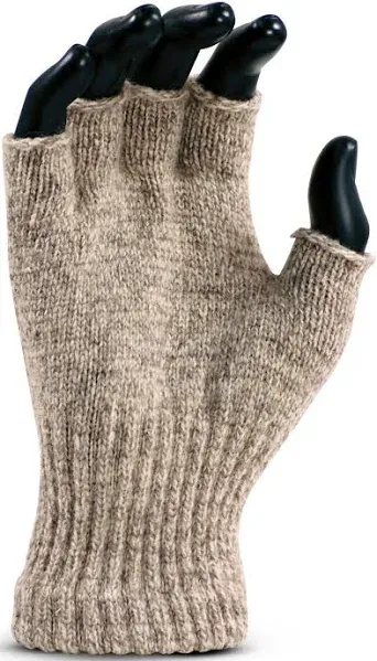 Fox River 9491 MD 06120 BROWN TWEED Fingerless Glove MW, Glove, Pair