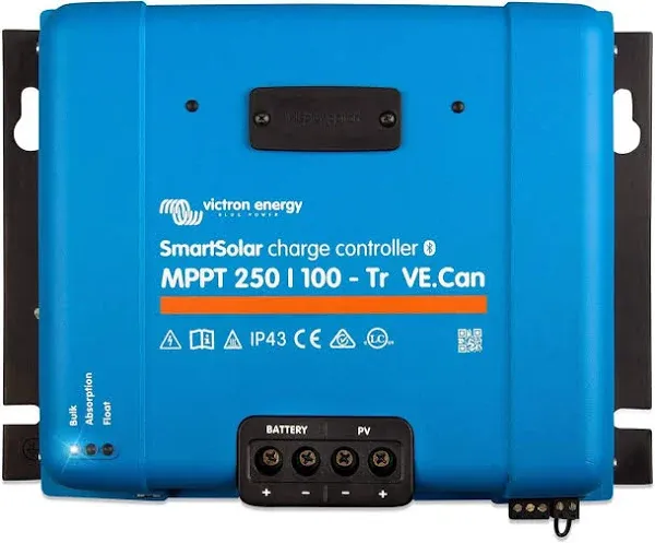 SmartSolar Charge Controller MPPT 250/100 VE.Can