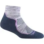 Darn Tough Light Hiker 1/4 Lightweight Cushion Sock - Women's Cosmic Purple, M