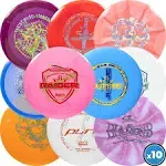 DD Dynamic Discs Dynamic Discs Latitude 64 Westside Discs Ten Disc Misprint Pack Disc Golf Starter Pack Frisbee Golf Discs Disc Golf Driver Disc