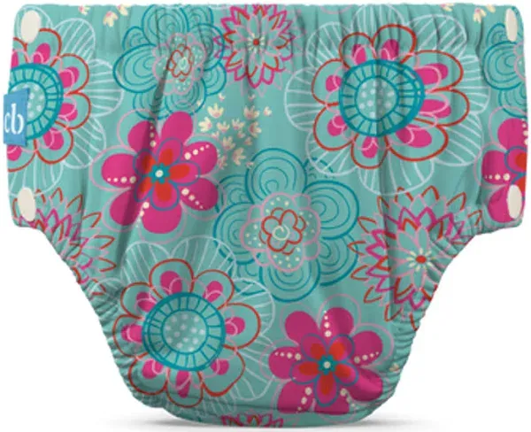 1 Reusable Swim Diaper Snaps UPF50+