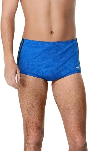 Speedo Men's Poly Mesh Square Leg Swimsuit