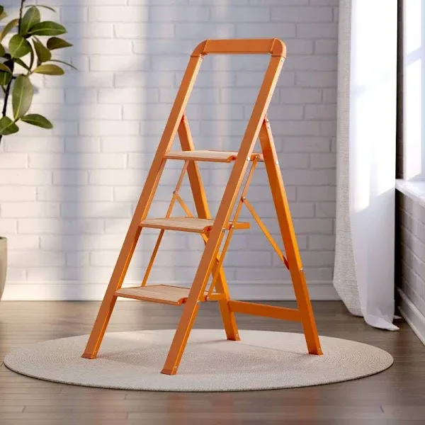 WFX Utility 3 Step Folding Step Stool Ladders