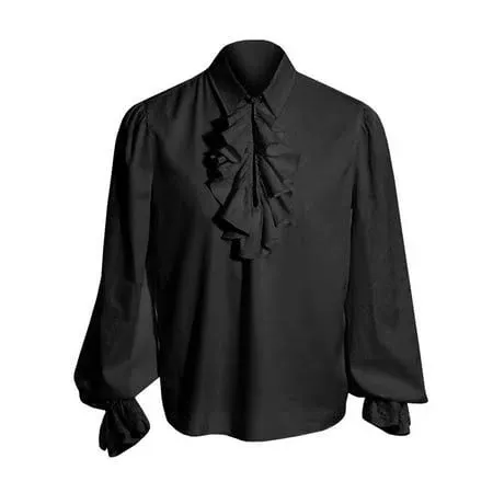 Victorian Renaissance Steampunk Pirate Ruffle Shirt