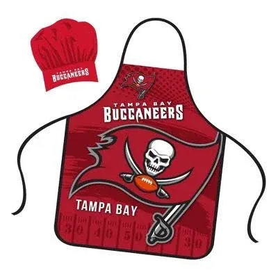 NFL Apron & Chef Hat Set Tampa Bay Buccaneers