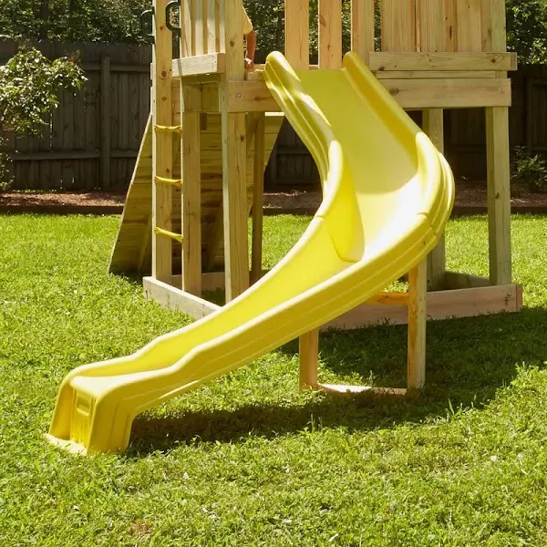 Swing-N-Slide Side Winder Slide - Yellow - Mounts to 48" to 60" Platfo