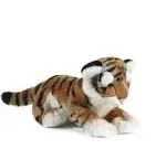 Living Nature Tiger Sitting Plush Toy