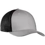 C812 Port Authority Unisex Adult Cap Flexfit Mesh Back L/XL Grey