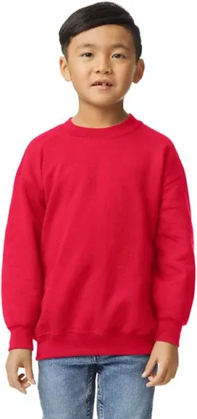 G180B Boy's Gildan Youth Heavy Blend Fleece Crew