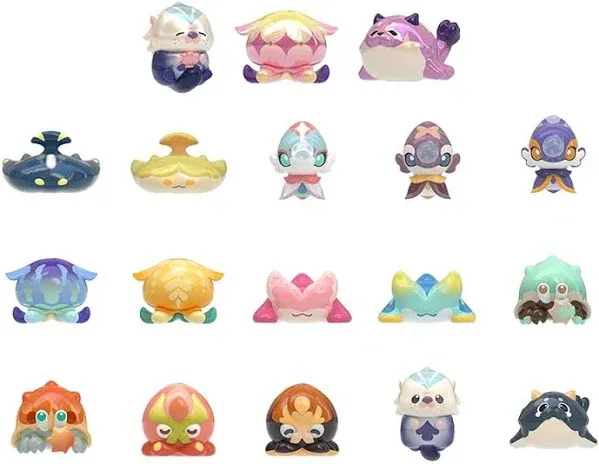 Genshin Impact Original Sea Series Fantasy Creatures Mini Blind Bag