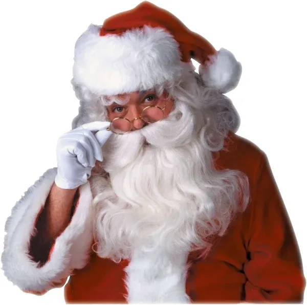 Santa Wig and Beard Costume Accessory Kit