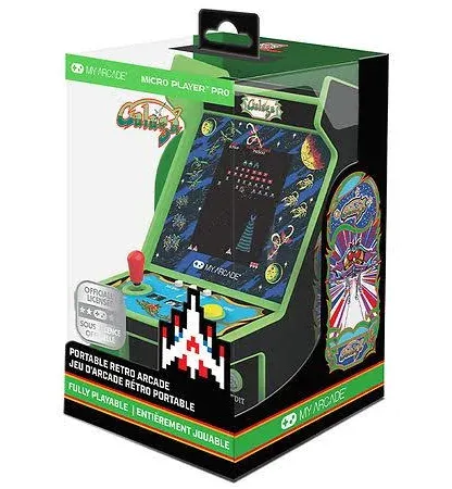 My Arcade DGUNL-4195 Galaga/Galaxia<wbr/>n Micro Player Pro Portable Retro Arcade [New