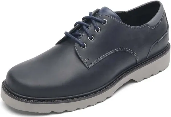 Rockport Northfield Waterproof Mens Blue Narrow Oxfords Plain Toe Shoes