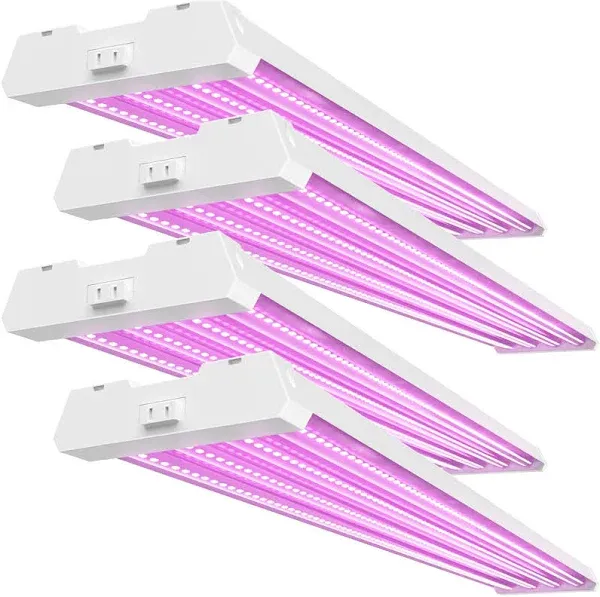 Sunco 4FT LED Grow Lights Full Spectrum for Indoor Plants 80W Integrated 1 Pack