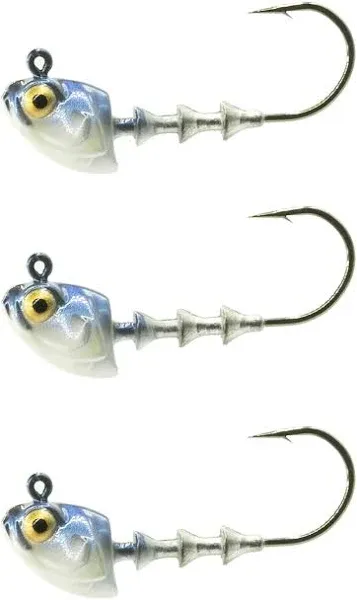 6th Sense Finesse Swimbait Jig Heads Baby Shad / 2/0 / 1/8 oz