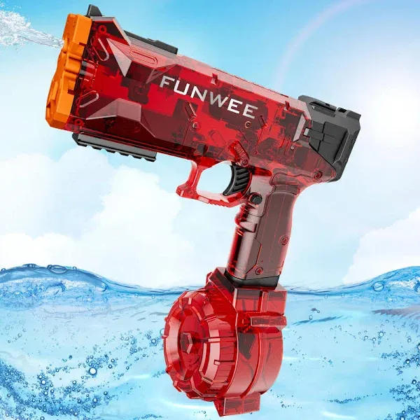 Funwee Electric Water Guns for Adults Kids Most Powered Full Automatic Water Squirt Pistol