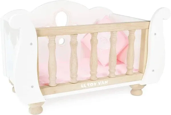 Le Toy Van Sleigh Doll Cot