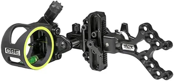 CBE Tactic Hybrid 1-Pin Bow Sight, Ambidextrous, .019 Pin Size CBETCH119