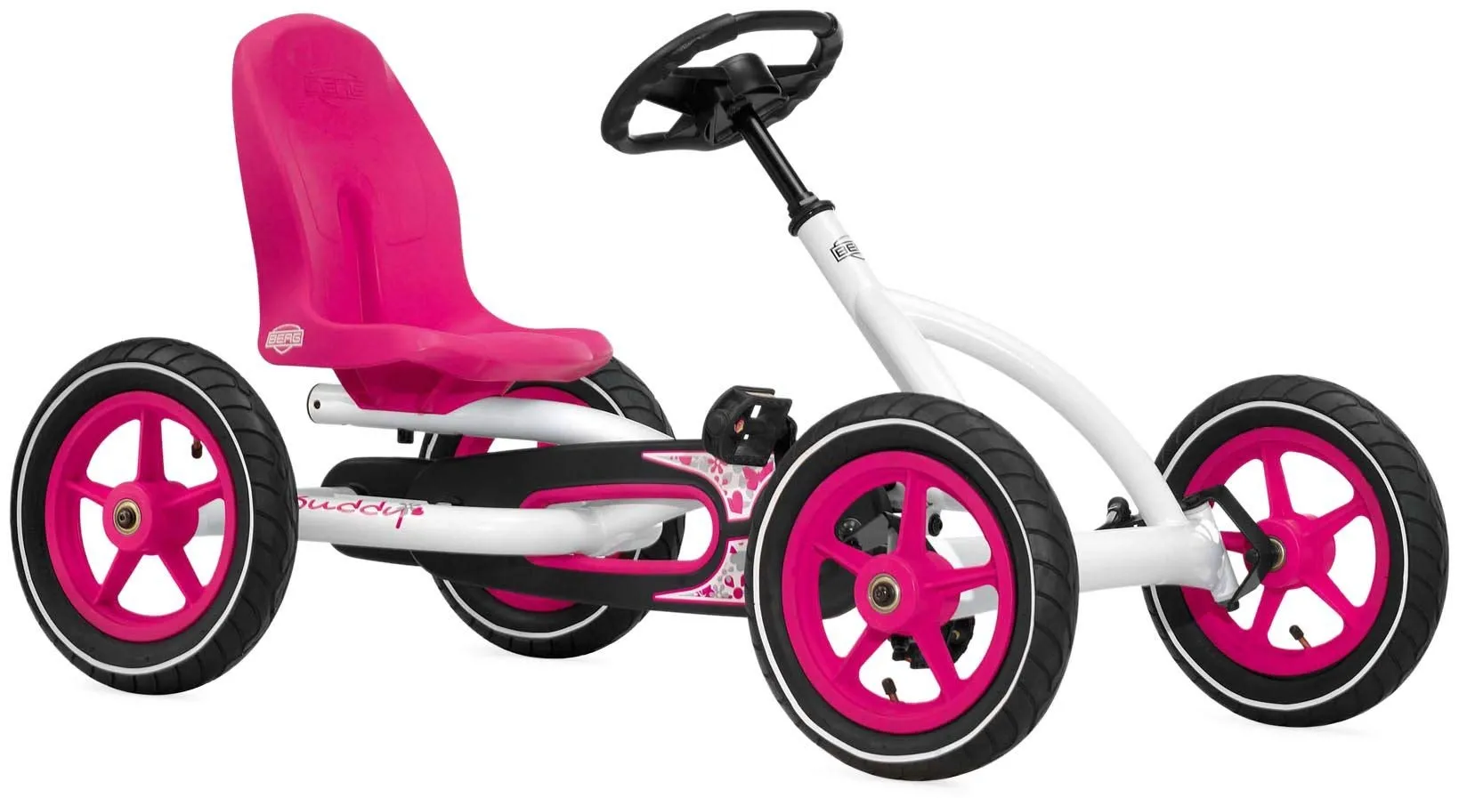 Buddy Grey Pedal Kart (Age 3-8)