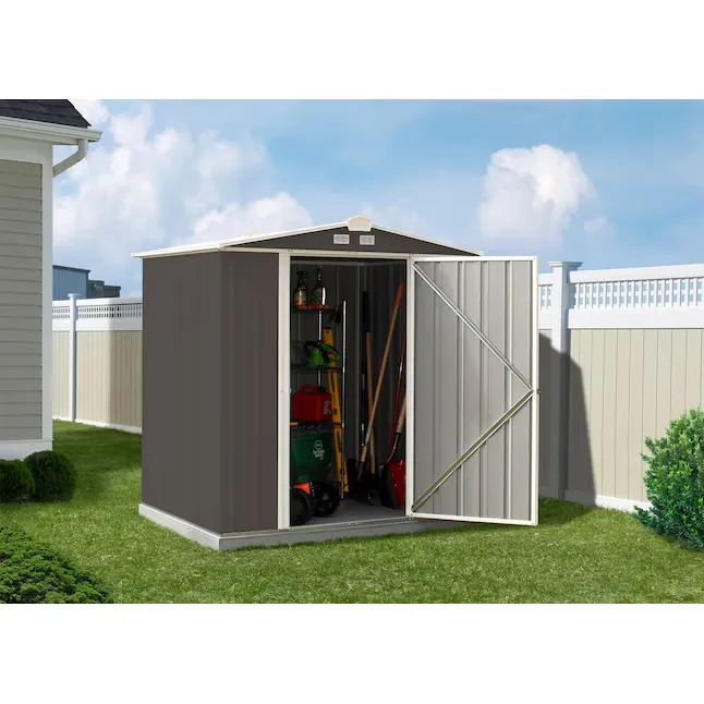 Arrow 6-ft x 5-ft EZEE Shed Galvanized Steel Storage Shed