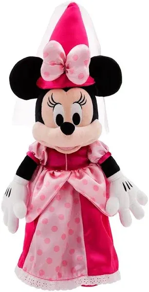 Disney Store Official Princess Collection: Medium 23-Inch Minnie Mouse Plush - Soft, Huggable & Authentic Toy for Fans & Kids