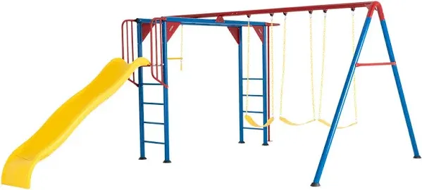 Lifetime Monkey Bar Adventure Swing Set