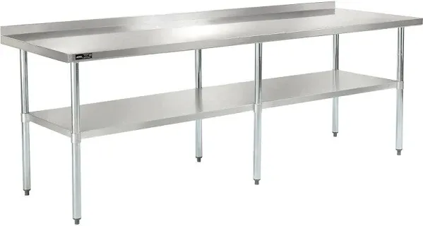 Nexel 96"W Stainless Steel Workbench