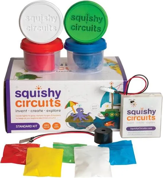 Squishy Circuits Standard Kit: Fun Kit To Teach Electrical Circuits