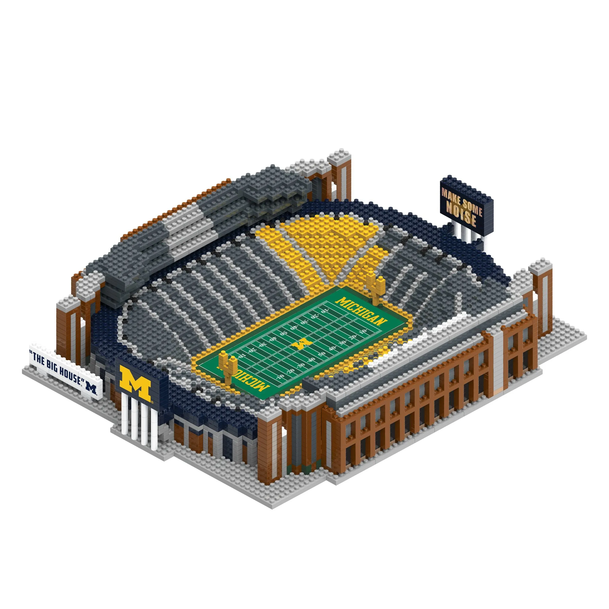 FOCO NCAA 3D BRXLZ Stadium Building Block Set