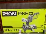 Ryobi P553 ONE+ 18V Cordless 7-1/4 in. Compound Miter Saw (Tool Only)