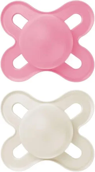 MAM Start Matte Newborn Pacifier 0-3 Months Girl 2 Pack