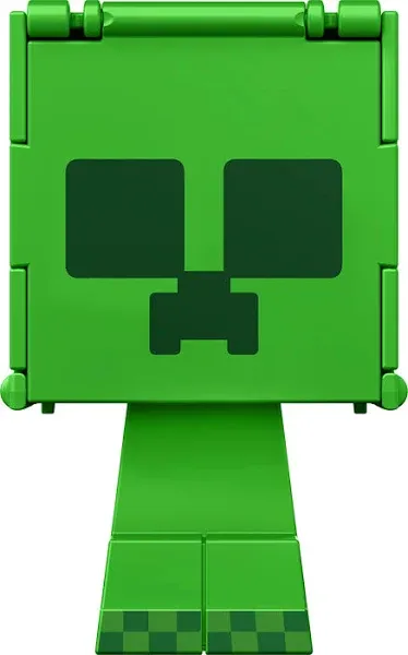 Minecraft Flippin Action Figure Creeper & Charged Creeper