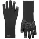 Sealskinz Waterproof All Weather Ultra Grip Knitted Gauntlet (XL / Black)