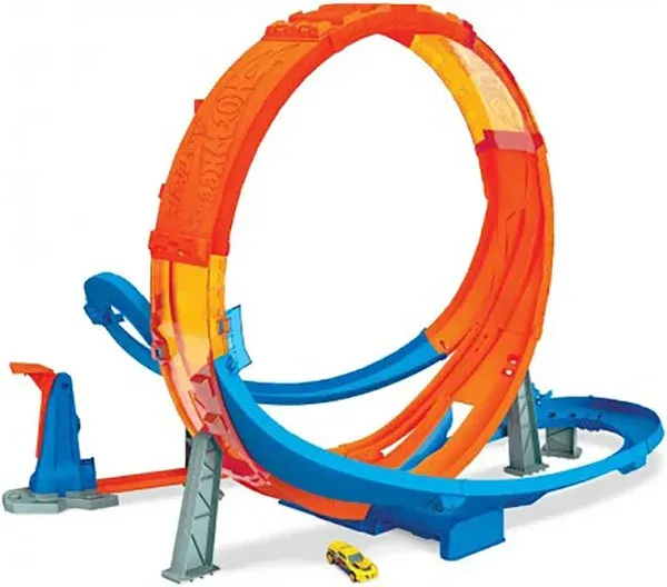 Hot Wheels Massive Loop Mayhem Track Set